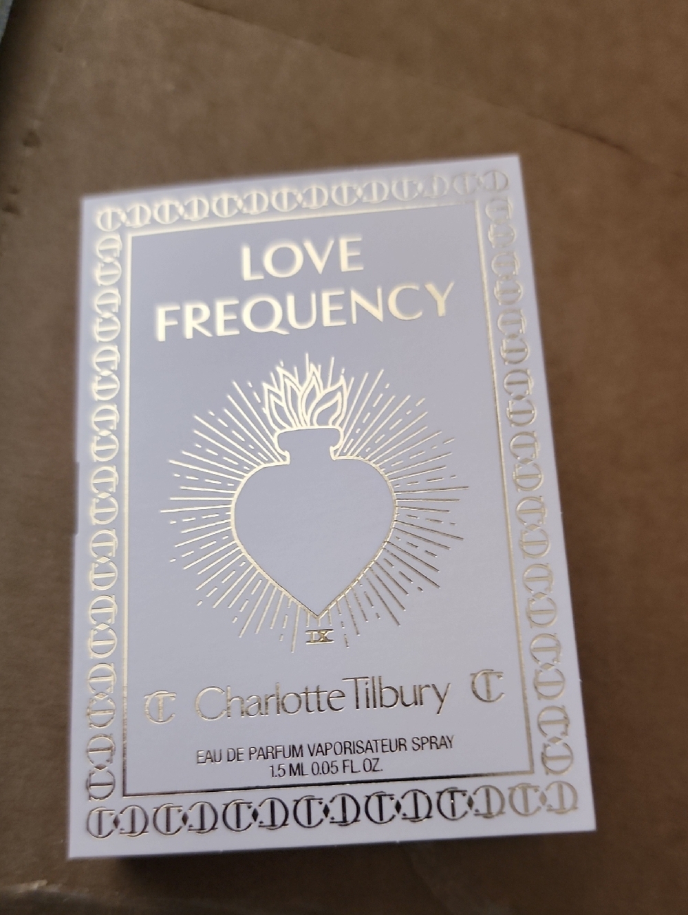 Charlotte Tilbury Love Frequency Sample Edp New